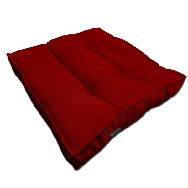 Imagem de Almofada Futon Decoração 45x45 Novita Cm Vermelha Cód. 669