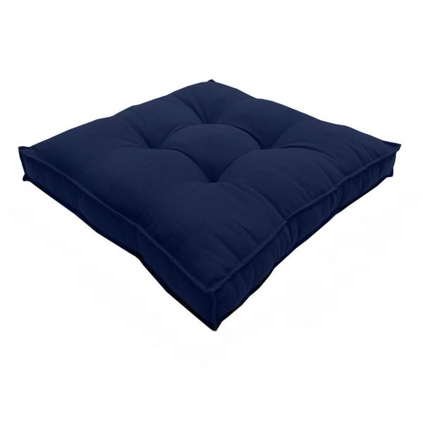 Imagem de Almofada Futon Decoração 70X70 Cm ul Marinho