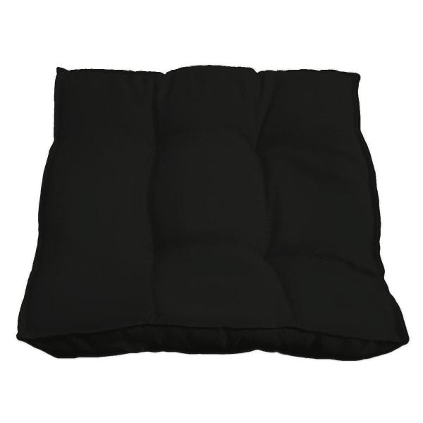 Imagem de Almofada Futon Decoração 70X70 Cm Vários Modelos Preto