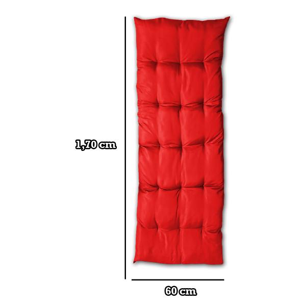 Imagem de Almofada Futon Esteira Grande 60x1,70cm Flat Vários Modelos