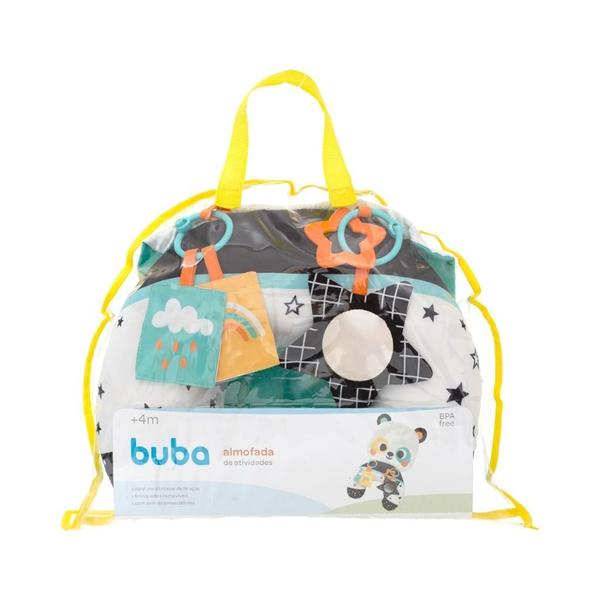 Almofada Infantil De Atividades Panda Buba Imagem de Almofada Infantil De Atividades Panda Buba