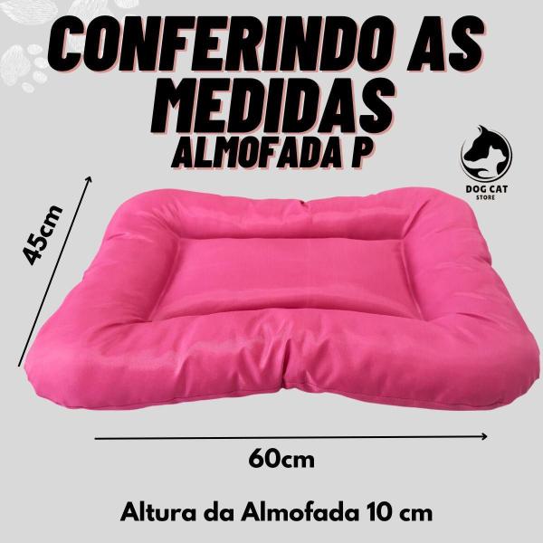 Imagem de Almofada Pet Impermeável Conforto P 60 X 45 X 10