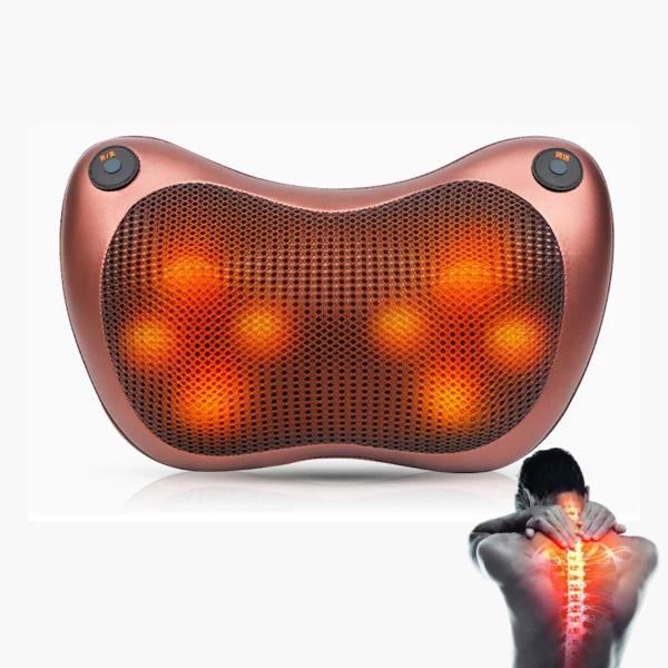 Almofada Shiatsu Com Aquecimento: Smart Para Bem-Estar - F7 Variedades Imagem de Almofada Shiatsu Com Aquecimento: Smart Para Bem-Estar