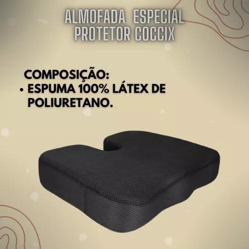 Imagem de Almofada Terapêutica Coccix Latex Com Capa