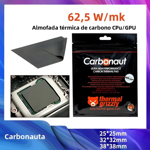 Imagem de Almofada Térmica de Silicone Reutilizável - 0,2mm para CPU, GPU e Placa-Mãe (Não Adesiva)