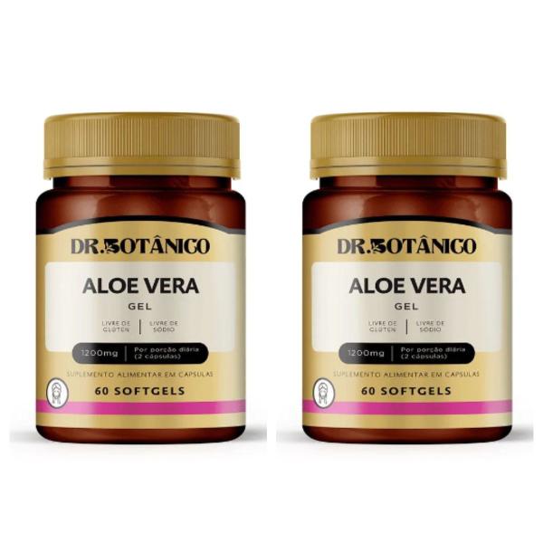 Imagem de Aloe vera 1.200mg 60 capsulas dr botanico