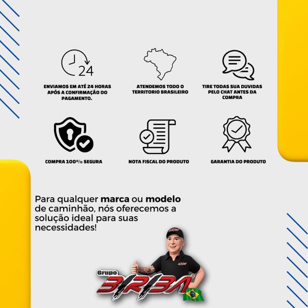Alojamento Estribo Scania Ntg 2019 Lado Esquerdo Superior - BIRIBA ACESSORIOS Imagem de Alojamento Estribo Scania Ntg 2019 Lado Esquerdo Superior