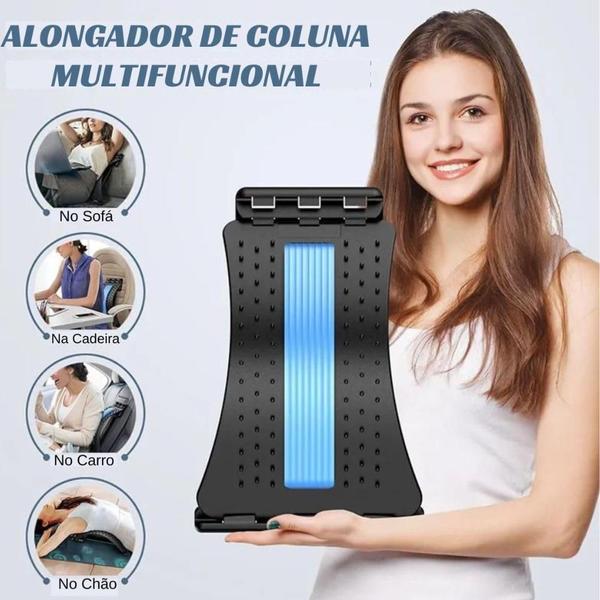 Imagem de Alongamento Massageador Alongador Coluna Lombar Cervical