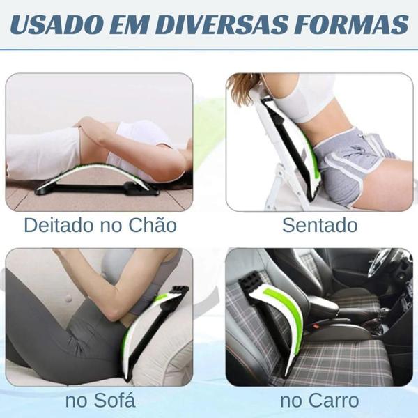 Imagem de Alongamento Massageador Alongador Coluna Lombar Cervical