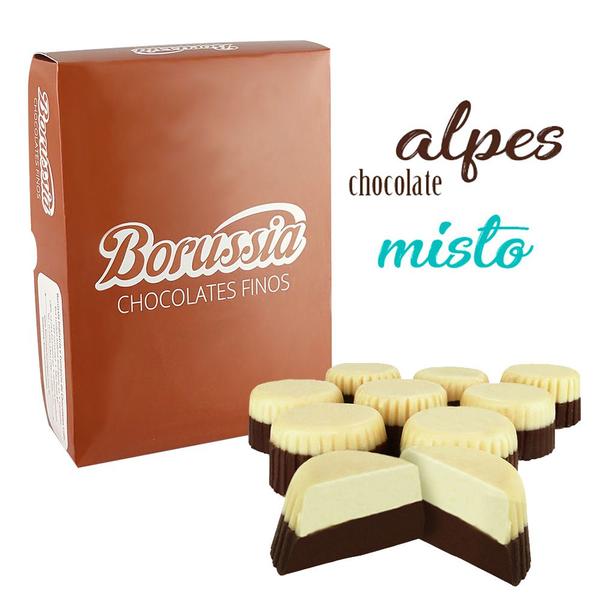 Alpes Chocolate Misto Borússia Chocolates - Borússia Chocolates Imagem de Alpes Chocolate Misto Borússia Chocolates