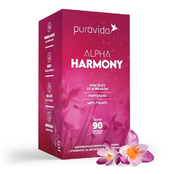 Imagem de Alpha Harmony - Puravida 90 Cápsulas