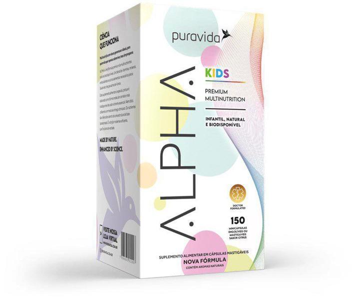 Imagem de Alpha Kids Multivitamínico - Puravida - 150 minicápsulas - Pura Vida