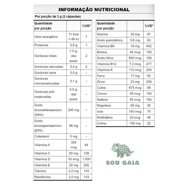 Imagem de Alpha Mater Multinutrientes P/ Gestantes Ômega3 Dha Puravida