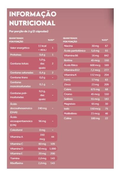 Imagem de Alpha Mater Polivitamínico Gestante Premium 60caps Puravida