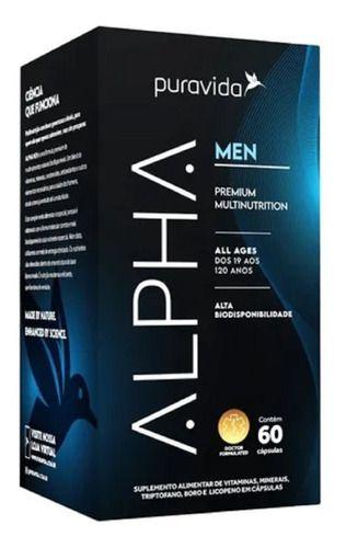 Imagem de Alpha Men , Polivitaminico Masculino, 60 Caps - Pura Vida