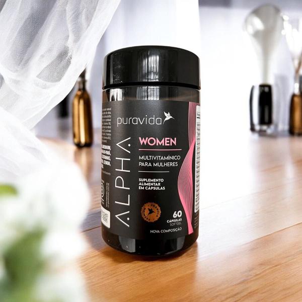 Imagem de Alpha Women Multivitamínico 2 X 60 Cápsulas Puravida