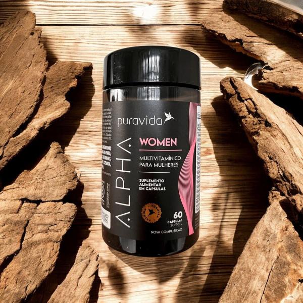 Imagem de Alpha Women Multivitamínico 2 X 60 Cápsulas Puravida