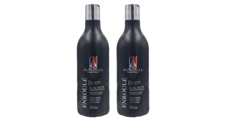 Imagem de AlphaHall 2 Unidades Enroulé Cachos Shampoo 500 ml