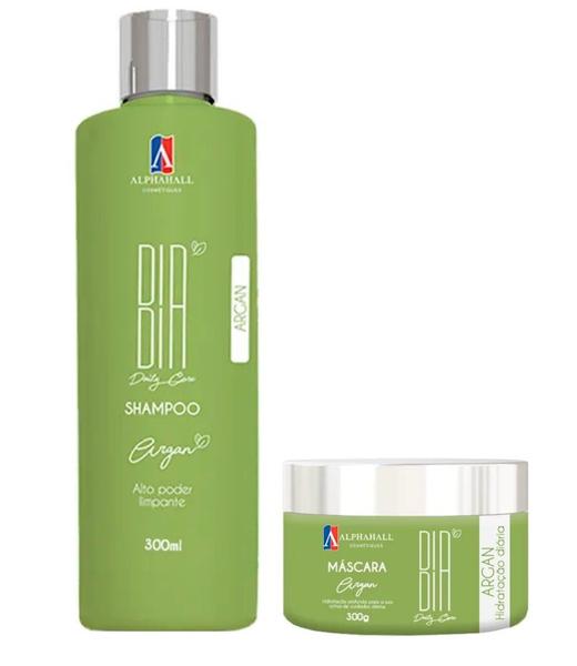 AlphaHall Dia a Dia Argan Shampoo e Máscara Imagem de AlphaHall Dia a Dia Argan Shampoo e Máscara