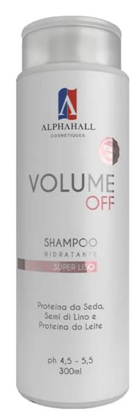 Imagem de AlphaHall Volume Off Shampoo Hidratante Super Liso 300 ml