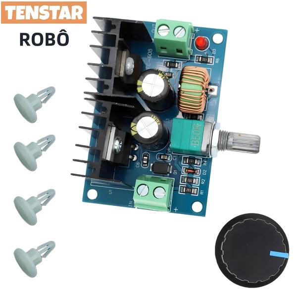 Imagem de Alta Potência 200W 8A DC-DC Step down Buck Converter XL4016 PWM Ajustável 4-40V a 1.25-36V Módulo