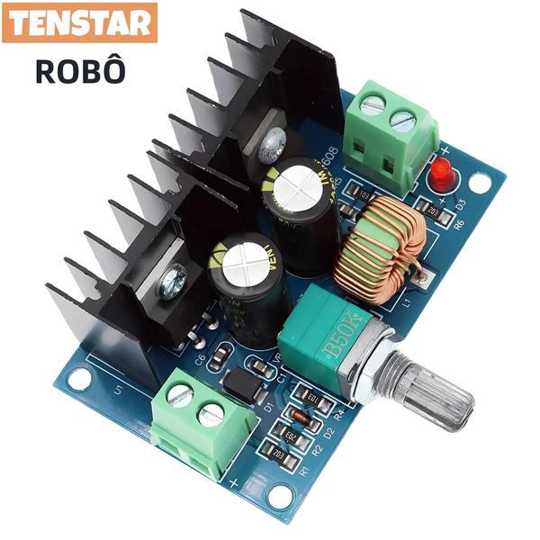 Imagem de Alta Potência 200W 8A DC-DC Step down Buck Converter XL4016 PWM Ajustável 4-40V a 1.25-36V Módulo