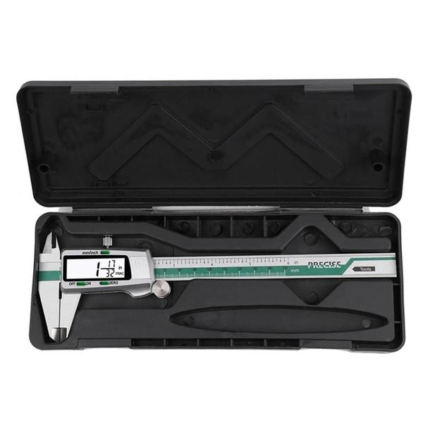 Imagem de Alta Precisão LCD Digital Vernier Caliper, Medidor Micrômetro, Ferramentas De Medição