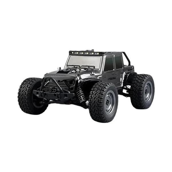 Imagem de Alta Velocidade 50 Km/h Escala 1/16 Motor Sem Escova 4WD RC Carro LED off Road Monster Truck