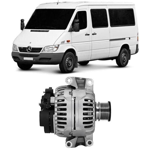 Imagem de Alternador Mercedes Benz Sprinter 616 Sprinter 311 12V 120A 41030 ZEN