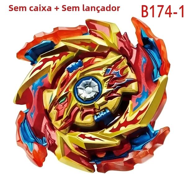 Imagem de Alto Desempenho Beyblade Burst Metal Fusion Battling Top Toys B206 B187 B175 Pacote Em Massa 2024