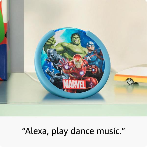 Imagem de Alto-falante inteligente Amazon Echo Pop Kids com Alexa Disney Princess