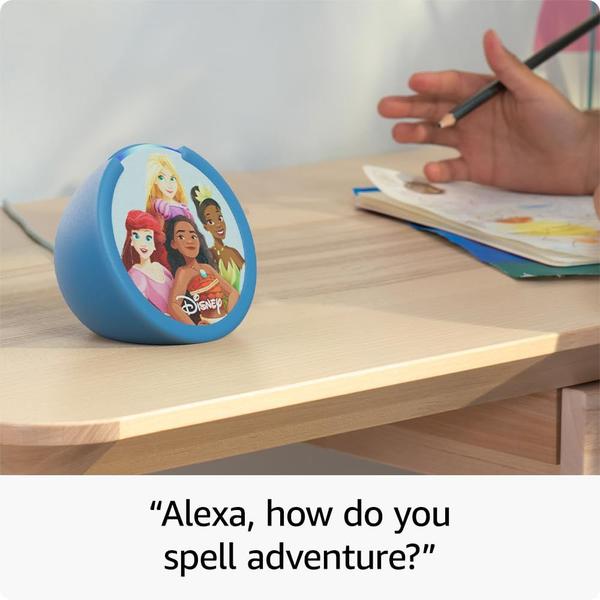 Imagem de Alto-falante inteligente Amazon Echo Pop Kids com controle parental