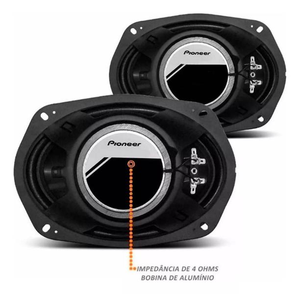 Imagem de Alto Falante Pioneer 6X9" Pol TS-6990BR 300W RMS 4 OHMS Par