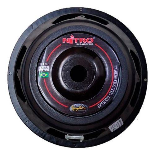 Imagem de Alto falante spyder subwoofer 12 pol nitro 350w rms 4 ohms preto