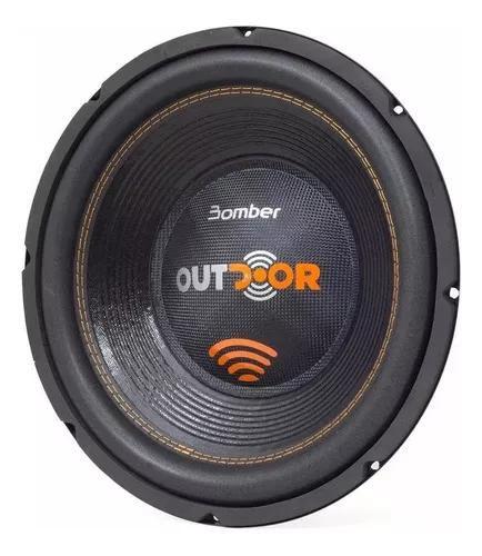 Imagem de Alto Falante Subwoofer Bomber Outdoor 12 Pol 500W Rms 4 Ohms