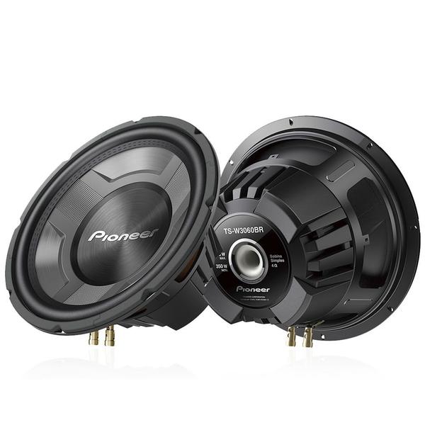 Imagem de Alto Falante Subwoofer Pioneer TS-W3060BR 12 Polegadas 350WRMS Bobina Simples 4 Ohms