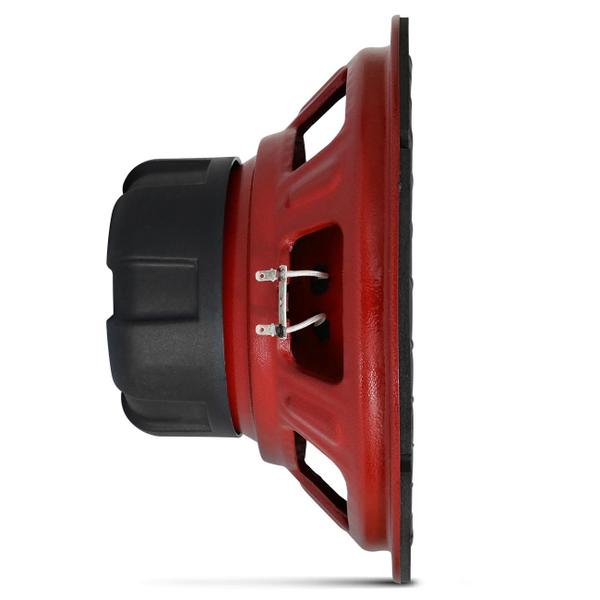 Imagem de Alto Falante Subwoofer Shutt Ripper 12 Polegadas 600W RMS 4 Ohms Bobina Dupla Preto Vermelho