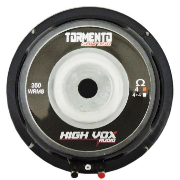 Imagem de Alto Falante Subwoofer Tormento 8 Polegadas 350wrms 4 ohms Simples e 4+4 bobina Dupla