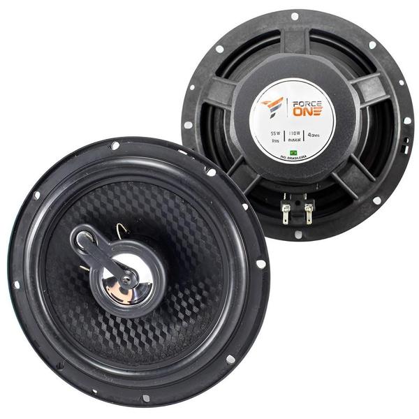 Imagem de Alto Falante Triaxial 6Pol 220W+Aro Volkswagen Saveiro G5 G6