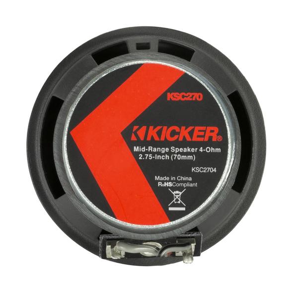 Alto-falantes de médio porte KICKER 51KSC2704 KS-Series 2.75, par