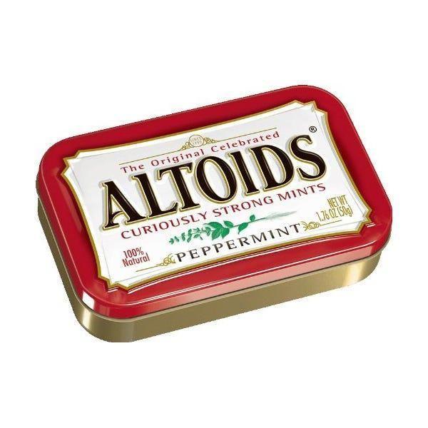 Imagem de Altoids Original Peppermint Pastilhas De Menta 50G