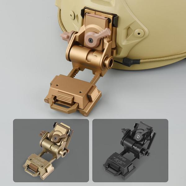 Alumínio NVG Mount LOOKDNDS L4G24 para capacete PVS14/15/18 Imagem de Alumínio NVG Mount LOOKDNDS L4G24 para capacete PVS14/15/18