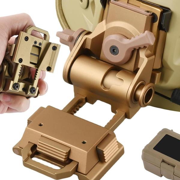 Alumínio NVG Mount LOOKDNDS L4G24 para capacete PVS14/15/18 Imagem de Alumínio NVG Mount LOOKDNDS L4G24 para capacete PVS14/15/18