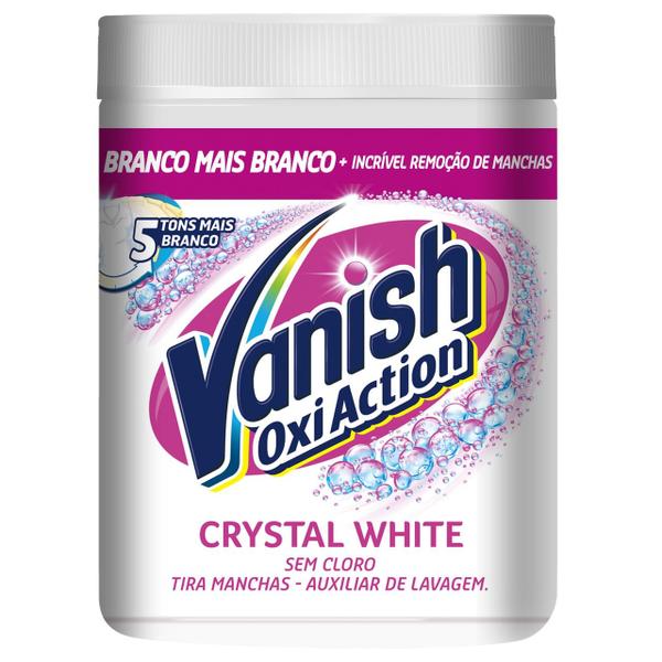 Imagem de Alvejante Tira Manchas VANISH Crystal White Oxi Action em Pó 450g