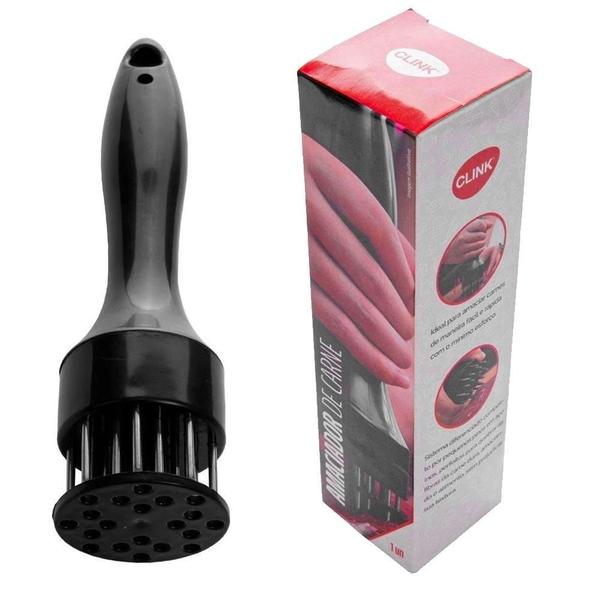 Imagem de Amaciador Batedor Carne Inox 19cm Clink CK5383