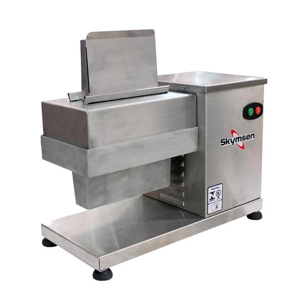 Imagem de Amaciador de Carne Inox Profissional ABS-HD com Kit Strogonoff Iscas de Carne 12mm 220V - Skymsen