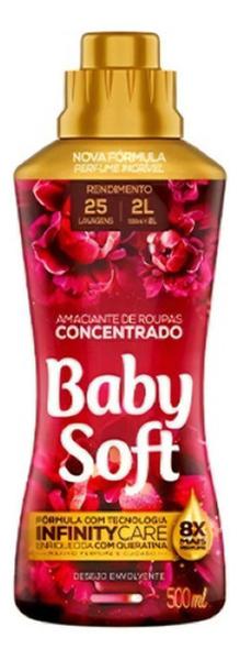 Imagem de Amaciante Baby Soft Conc Tq Envolvente 500Ml Com 12 Un.