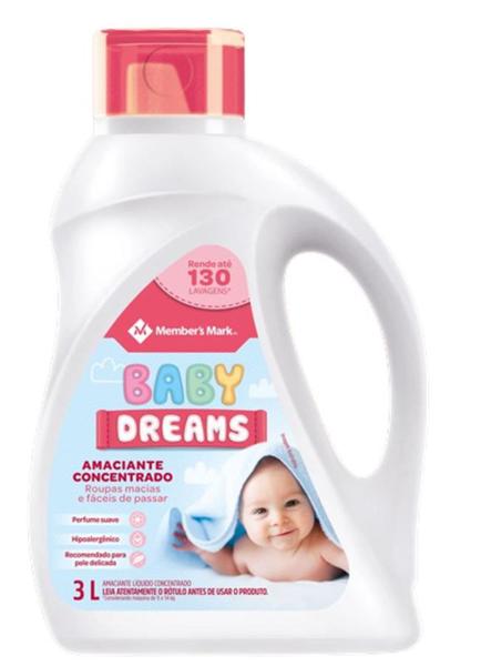 Imagem de Amaciante Concentrado Baby Dreams Galão 3l