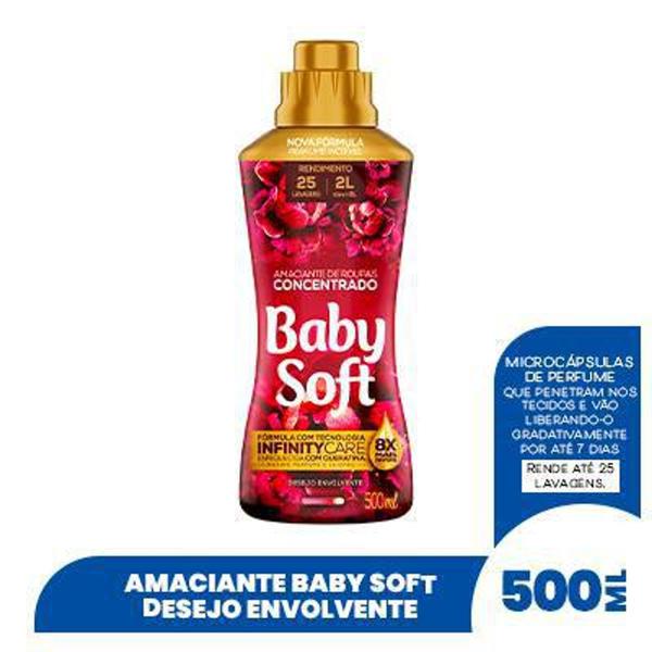 Imagem de Amaciante Concentrado Baby Soft Desejo Envolvente 500ml