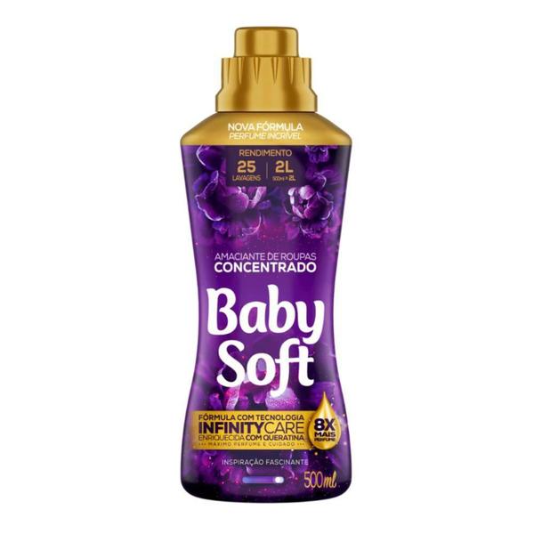 Imagem de Amaciante Concentrado Baby Soft Inspiração Fascinante 500ml